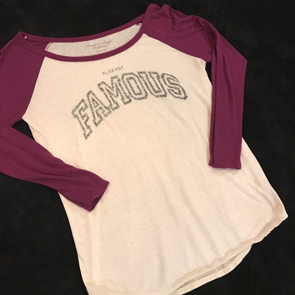 American Eagle Medium. 3/4 sleeves.